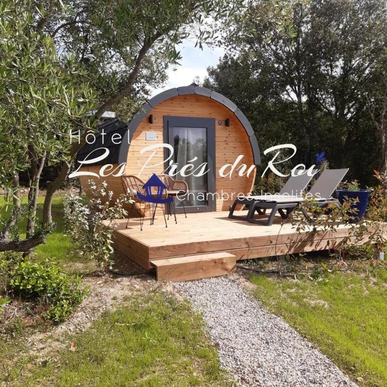 Camping Les Pres Du Roi Sommières Buitenkant foto