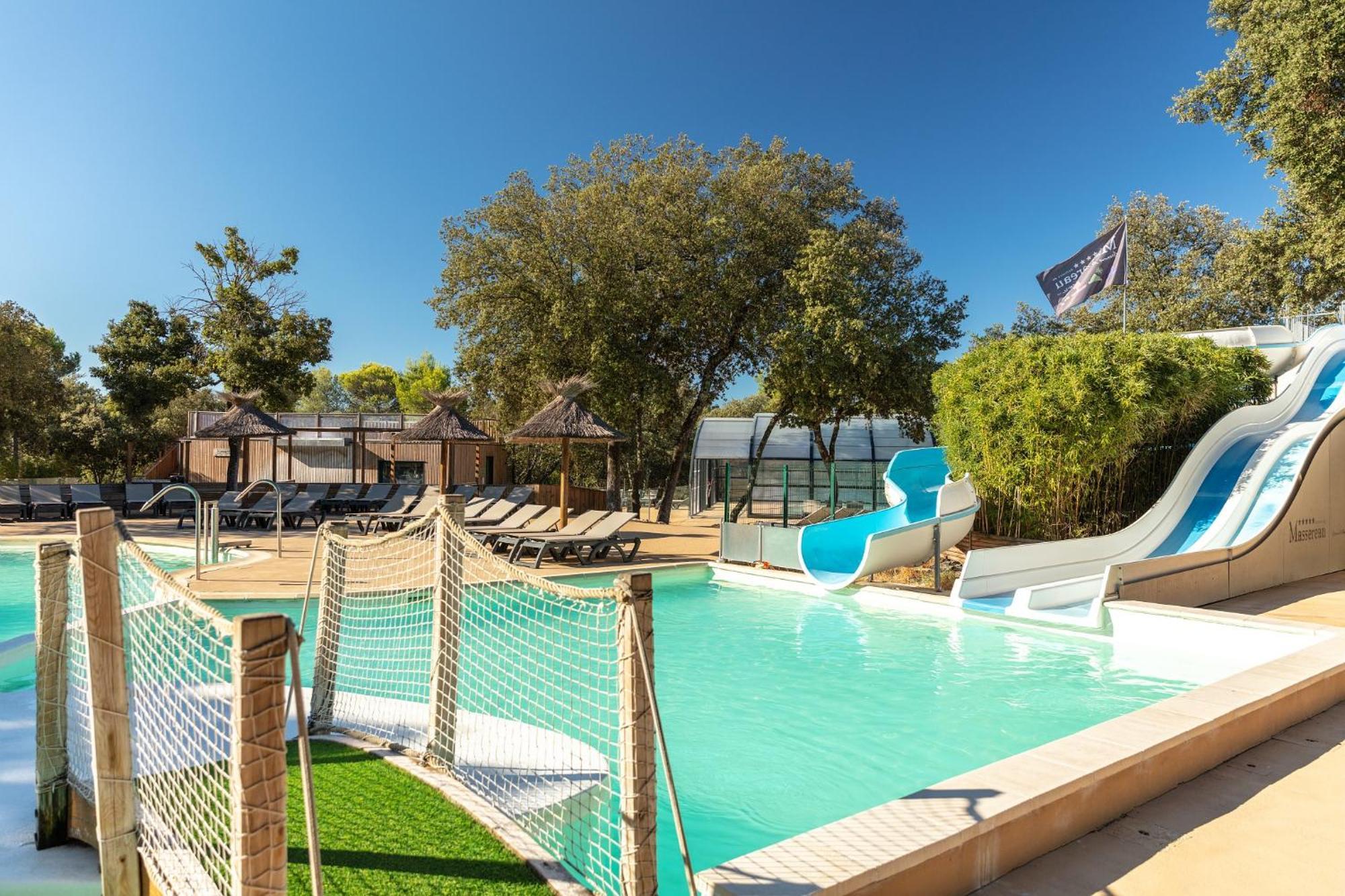Camping Les Pres Du Roi Sommières Buitenkant foto