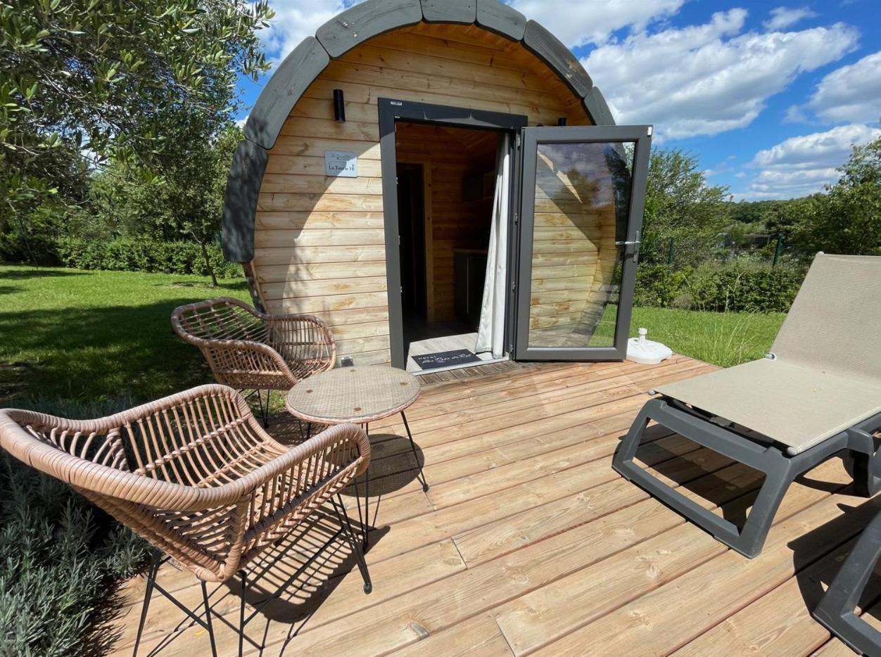 Camping Les Pres Du Roi Sommières Buitenkant foto